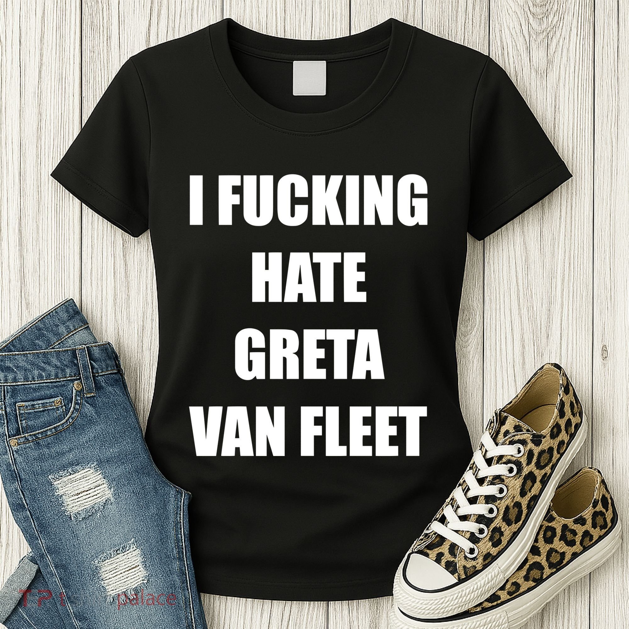 I Fucking Hate G.R.E.T.A V.An. F.L.E.E.T Women's T-Shirt