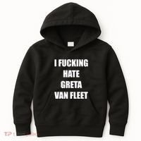 I Fucking Hate G.R.E.T.A V.An. F.L.E.E.T Kids Hoodie thumb 0