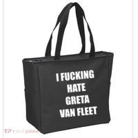 I Fucking Hate G.R.E.T.A V.An. F.L.E.E.T Tote Bag thumb 2