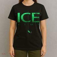 Ice Fishing - Ice Time with Ice Jig - Ice Fisherman T-Shirt thumb 4