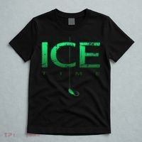 Ice Fishing - Ice Time with Ice Jig - Ice Fisherman T-Shirt thumb 5