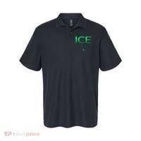 Ice Fishing - Ice Time with Ice Jig - Ice Fisherman Polo thumb 0