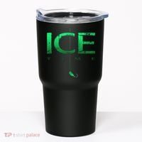 Ice Fishing - Ice Time with Ice Jig - Ice Fisherman Tumbler thumb 0