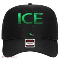 Ice Fishing - Ice Time with Ice Jig - Ice Fisherman Hat thumb 0