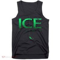Ice Fishing - Ice Time with Ice Jig - Ice Fisherman Tank Top thumb 0