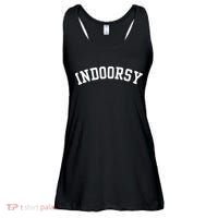 Indoorsy Funny Ladies Essential Flowy Tank thumb 0