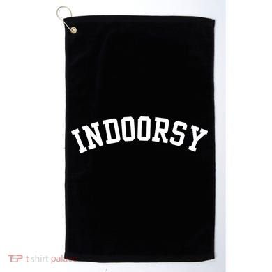 Indoorsy Funny Golf Towel