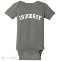 Indoorsy Funny Baby Bodysuit thumb 0