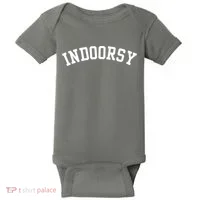 Indoorsy Funny Baby Bodysuit thumb 0
