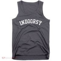 Indoorsy Funny Tank Top thumb 0