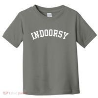 Indoorsy Funny Toddler T-Shirt thumb 0