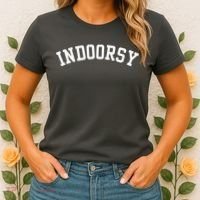 Indoorsy Funny Women's T-Shirt thumb 2
