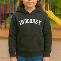 Indoorsy Funny Kids Hoodie thumb 3
