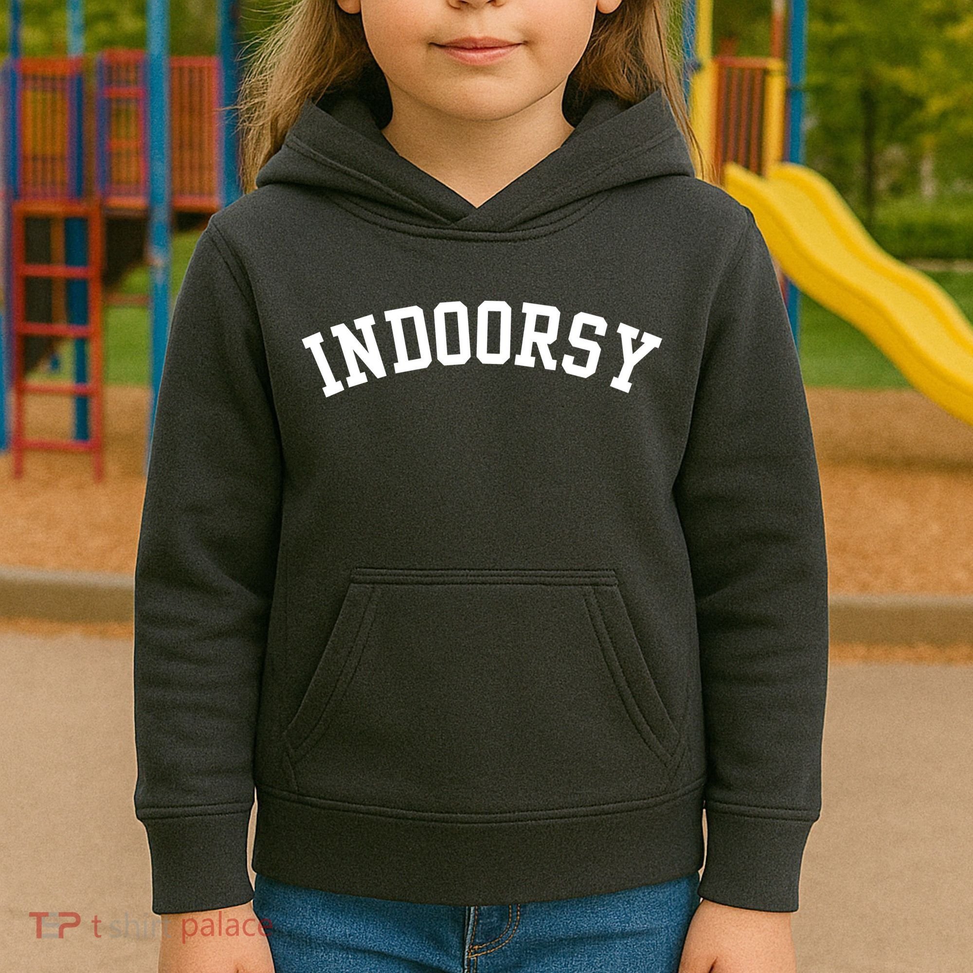 Indoorsy Funny Kids Hoodie