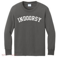 Indoorsy Funny Kids Long Sleeve Shirt thumb 0