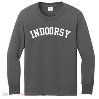 Indoorsy Funny Kids Long Sleeve Shirt thumb 0