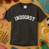 Indoorsy Funny Kids T-Shirt thumb 3