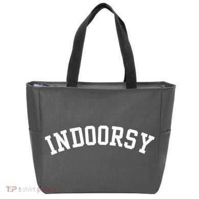 Indoorsy Funny Tote Bag