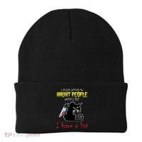I Fully Intend To Haunt People When I Die I Have A List Beanie thumb 0