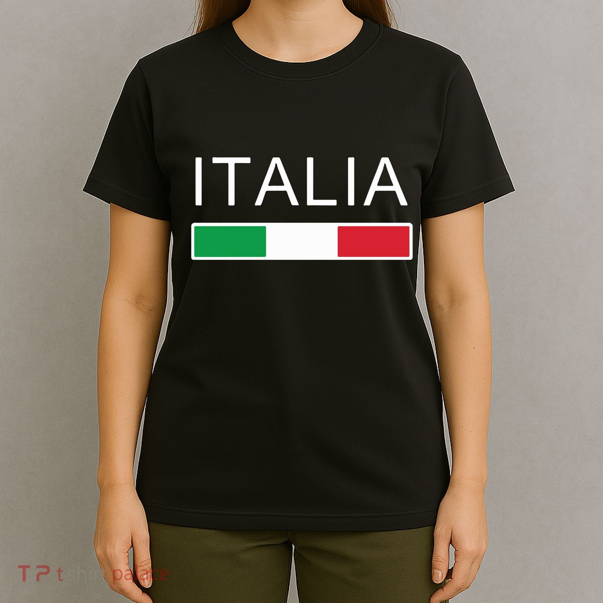 Italia Flag Italian Italy Italiano Family Heritage T-Shirt