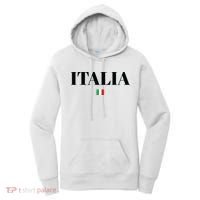 ITALIA Flag ITALY Men Woman Kids White ITALIAN Women's Hoodie thumb 0