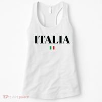 ITALIA Flag ITALY Men Woman Kids White ITALIAN Women's Tank Top thumb 0