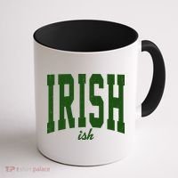 Irishish Funny Irish St Patricks Day Coffee Mug thumb 1