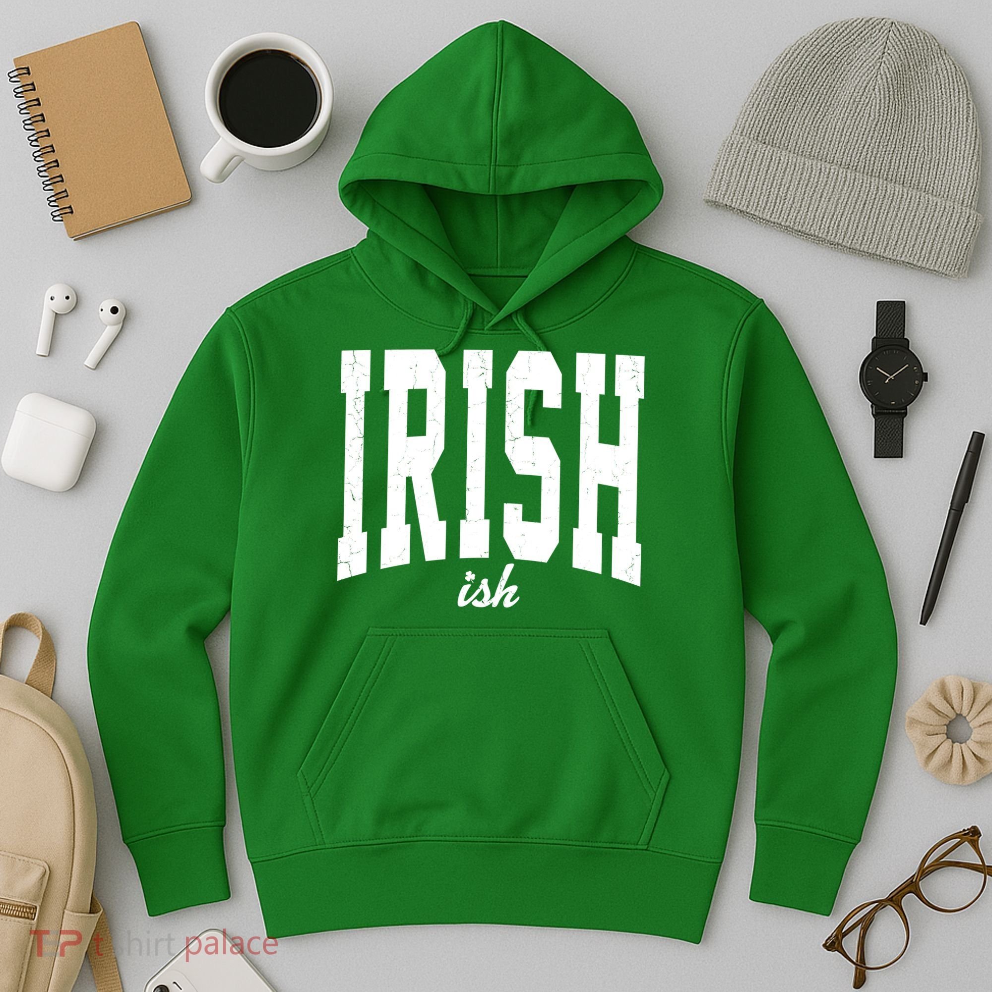 Irishish Funny Irish St Patricks Day Hoodie
