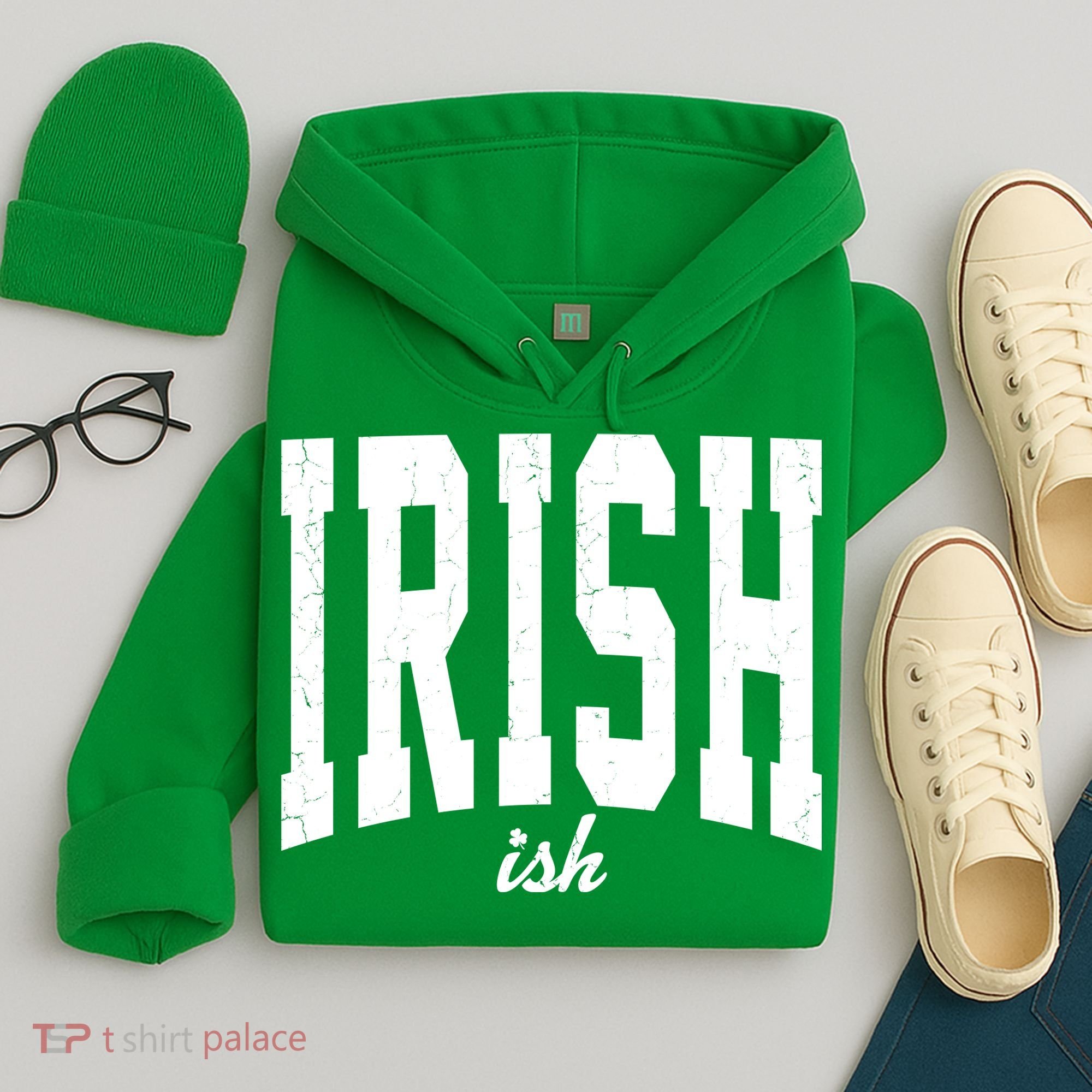 Irishish Funny Irish St Patricks Day Hoodie