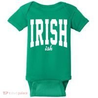 Irishish Funny Irish St Patricks Day Baby Bodysuit thumb 0