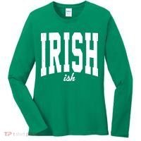 Irishish Funny Irish St Patricks Day Women's Long Sleeve Shirt thumb 0