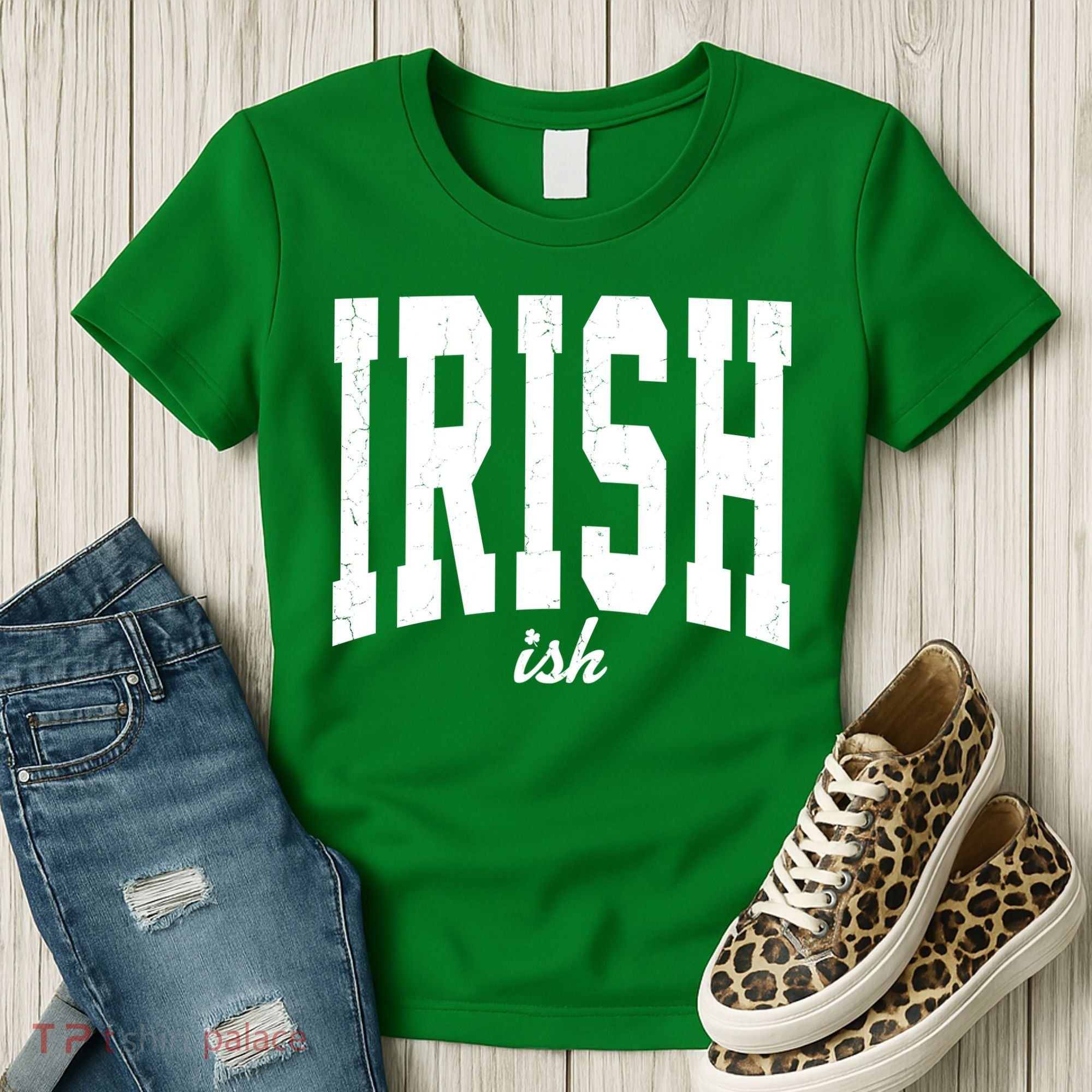 Irishish Funny Irish St Patricks Day Women's T-Shirt