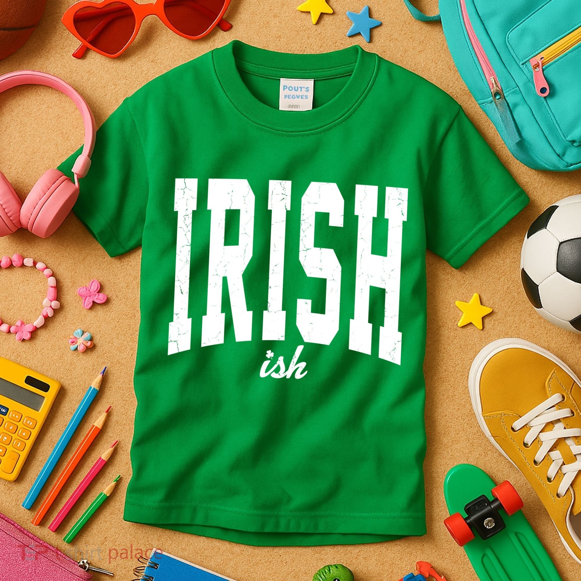 Irishish Funny Irish St Patricks Day Kids T-Shirt