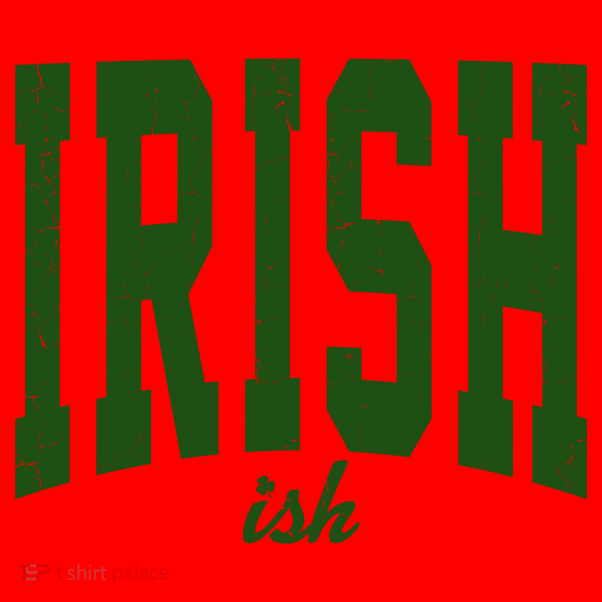 Irishish Funny Irish St Patricks Day Santa Hat
