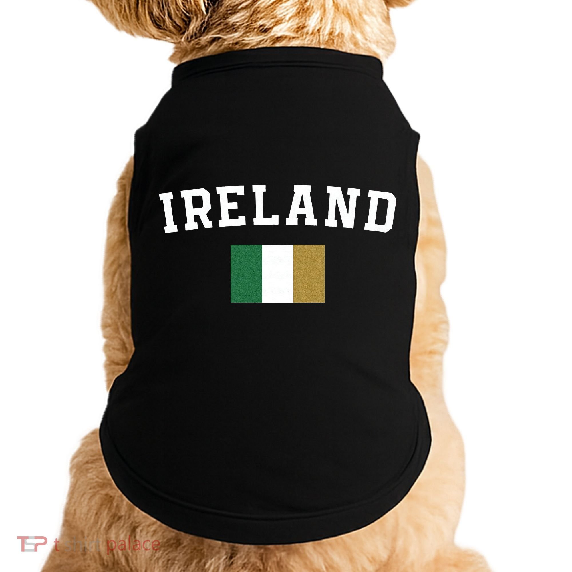 Ireland Flag Irish For Saint Patrick's Day Doggie Tank