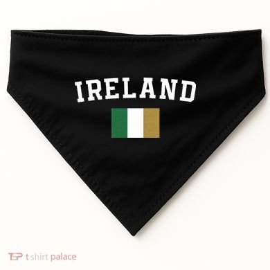 Ireland Flag Irish For Saint Patrick's Day USA-Made Doggie Bandana
