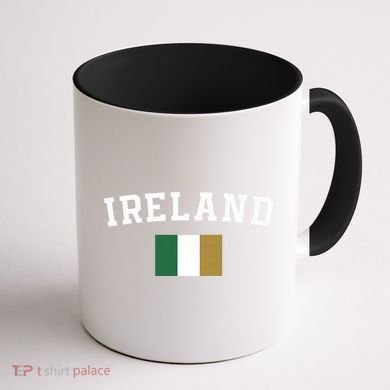 Ireland Flag Irish For Saint Patrick's Day Coffee Mug back