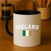 Ireland Flag Irish For Saint Patrick's Day Coffee Mug thumb 4