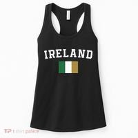 Ireland Flag Irish For Saint Patrick's Day Women's Tank Top thumb 0