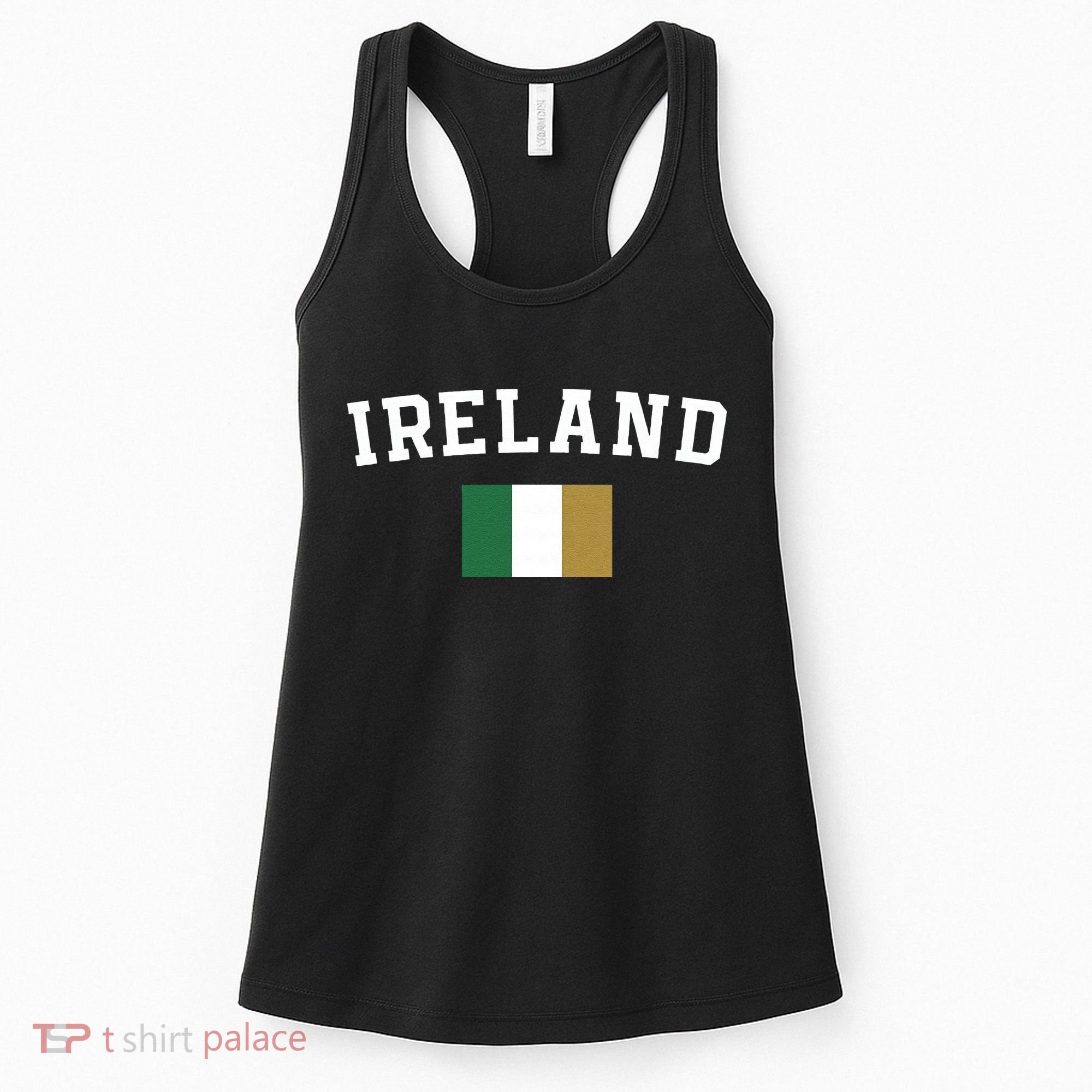 Ireland Flag Irish For Saint Patrick's Day Women's Tank Top