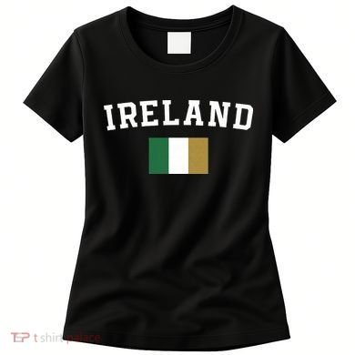 Ireland Flag Irish For Saint Patrick's Day Women's T-Shirt