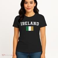 Ireland Flag Irish For Saint Patrick's Day Women's T-Shirt thumb 4