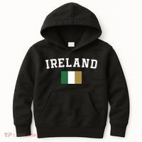 Ireland Flag Irish For Saint Patrick's Day Kids Hoodie thumb 0
