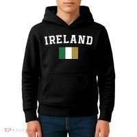 Ireland Flag Irish For Saint Patrick's Day Kids Hoodie thumb 4