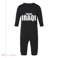 Iraqi Funny Iraq Flag Retro Country Infant Fleece One Piece thumb 0