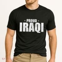 Iraqi Funny Iraq Flag Retro Country Cooling Performance Crew T-Shirt thumb 2