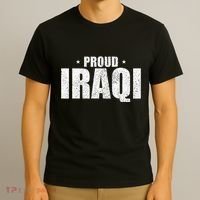 Iraqi Funny Iraq Flag Retro Country T-Shirt thumb 3