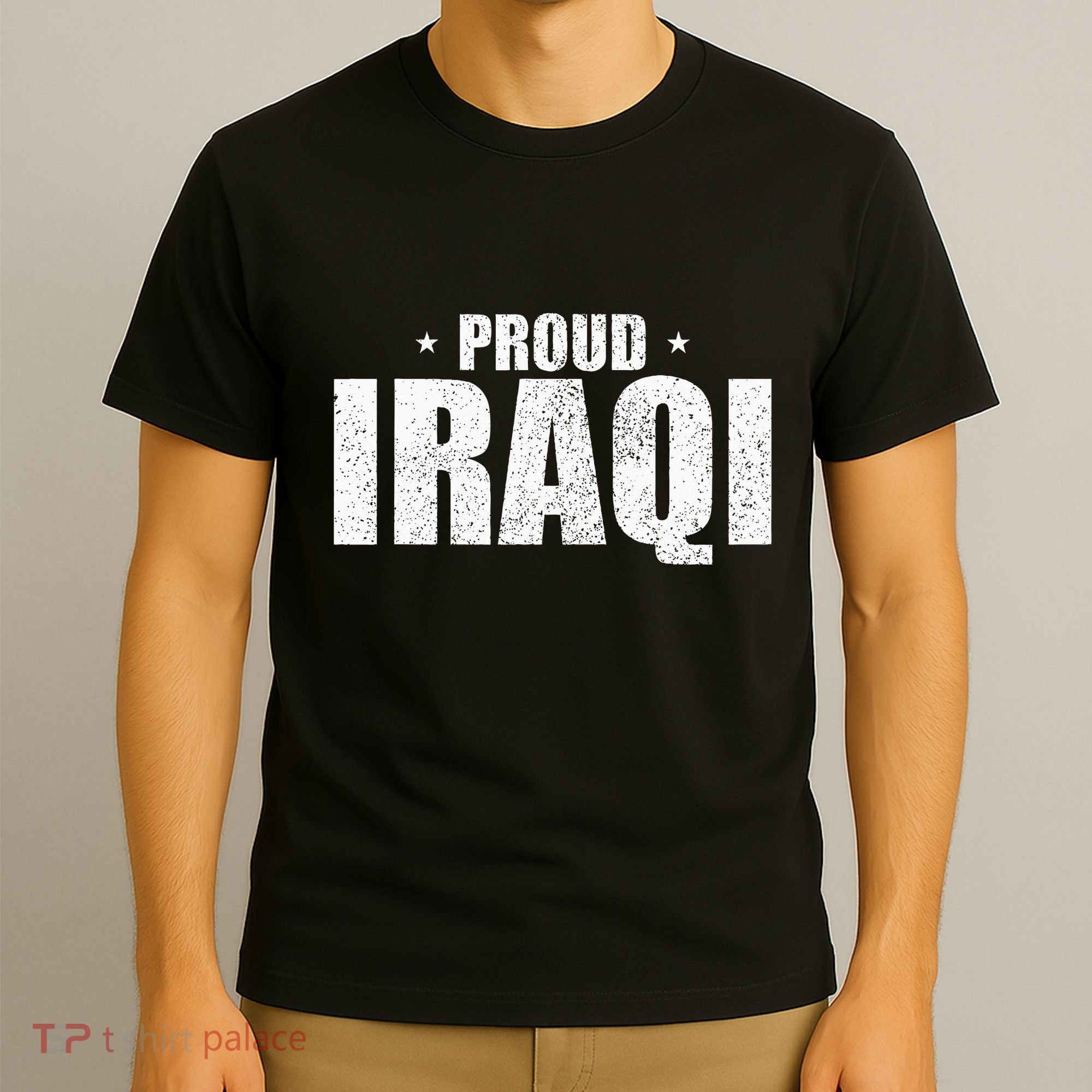 Iraqi Funny Iraq Flag Retro Country T-Shirt