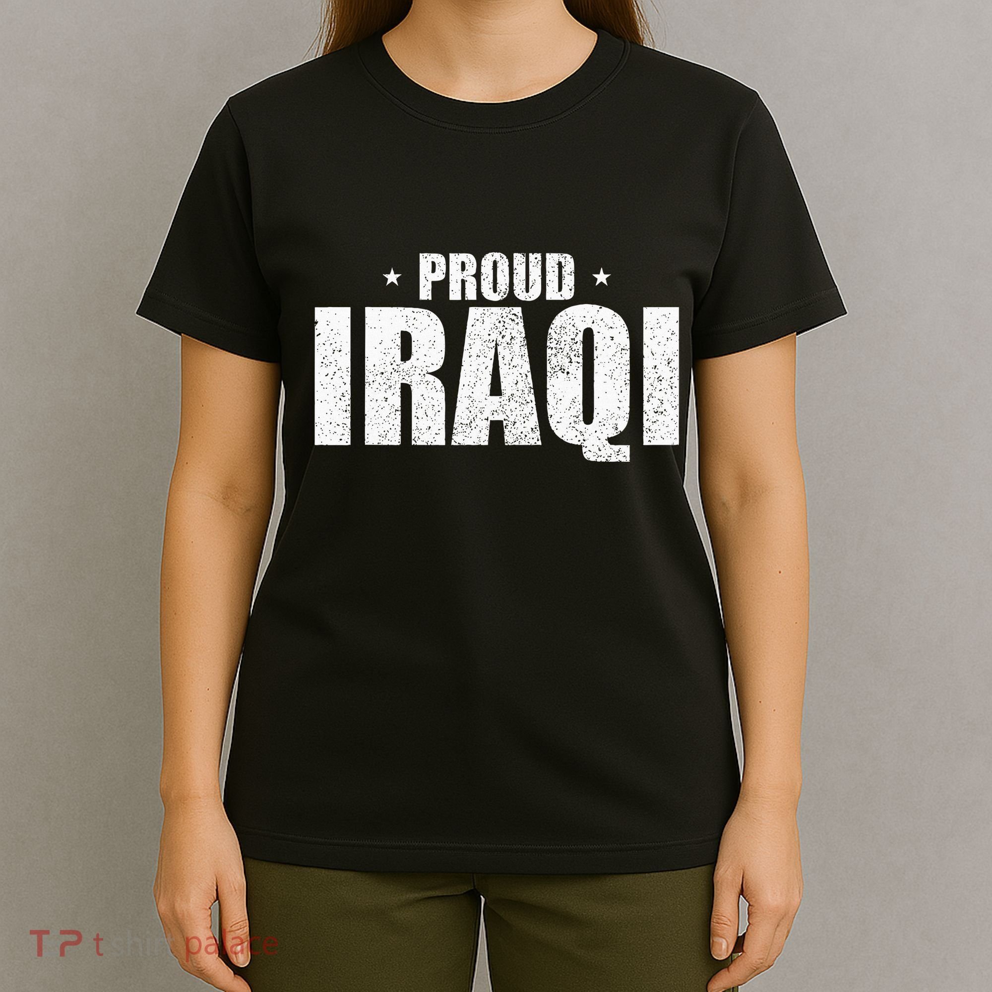 Iraqi Funny Iraq Flag Retro Country T-Shirt