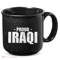 Iraqi Funny Iraq Flag Retro Country 15oz Campfire Ceramic Mug thumb 0